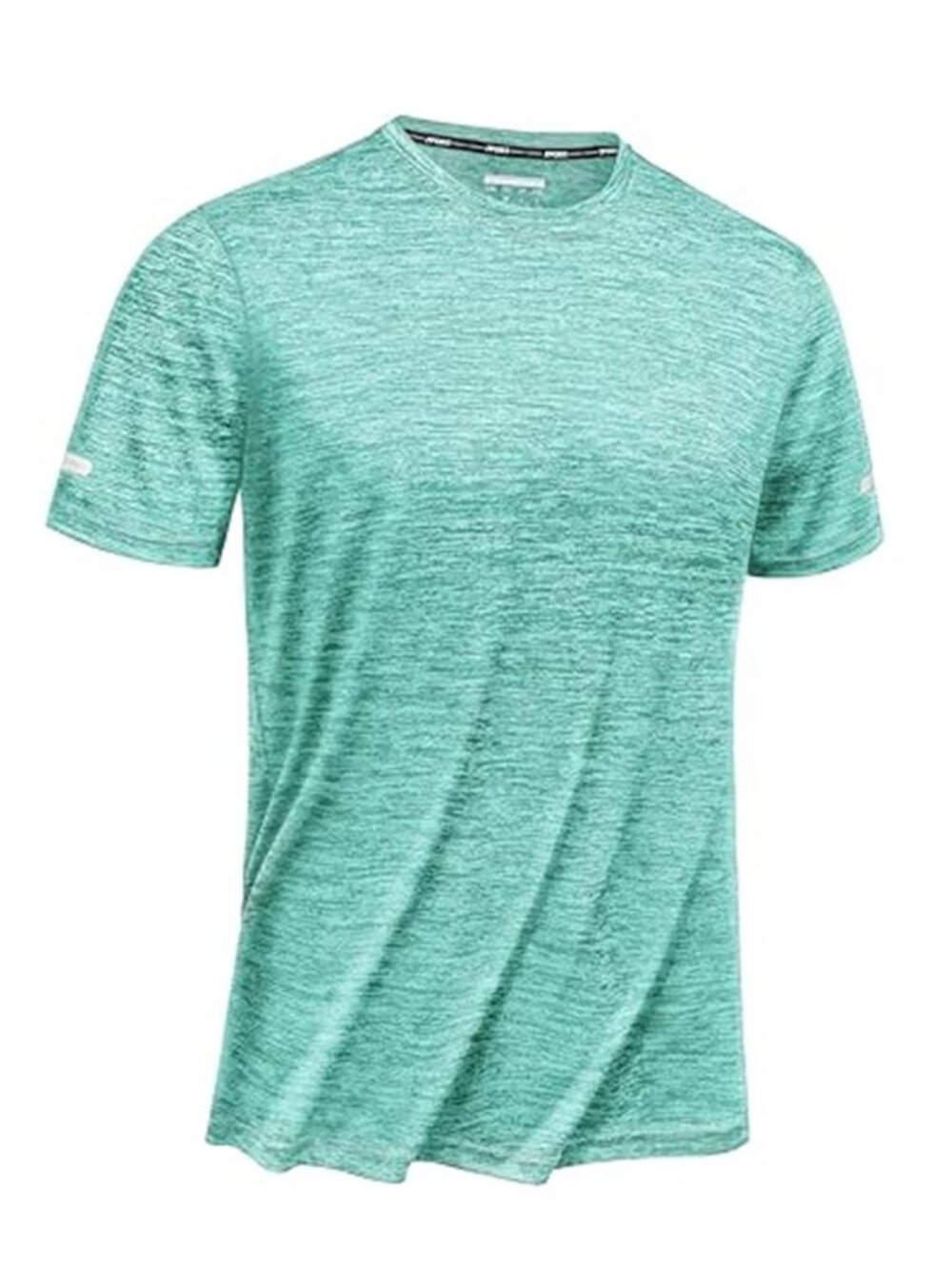 Mens Quick Dry Athletic Shirt Moisture Wicking Running Workout Gym Tee Active